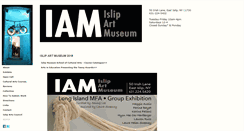 Desktop Screenshot of islipartmuseum.org